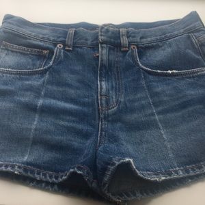 Christopher Kane denim shorts sz 24